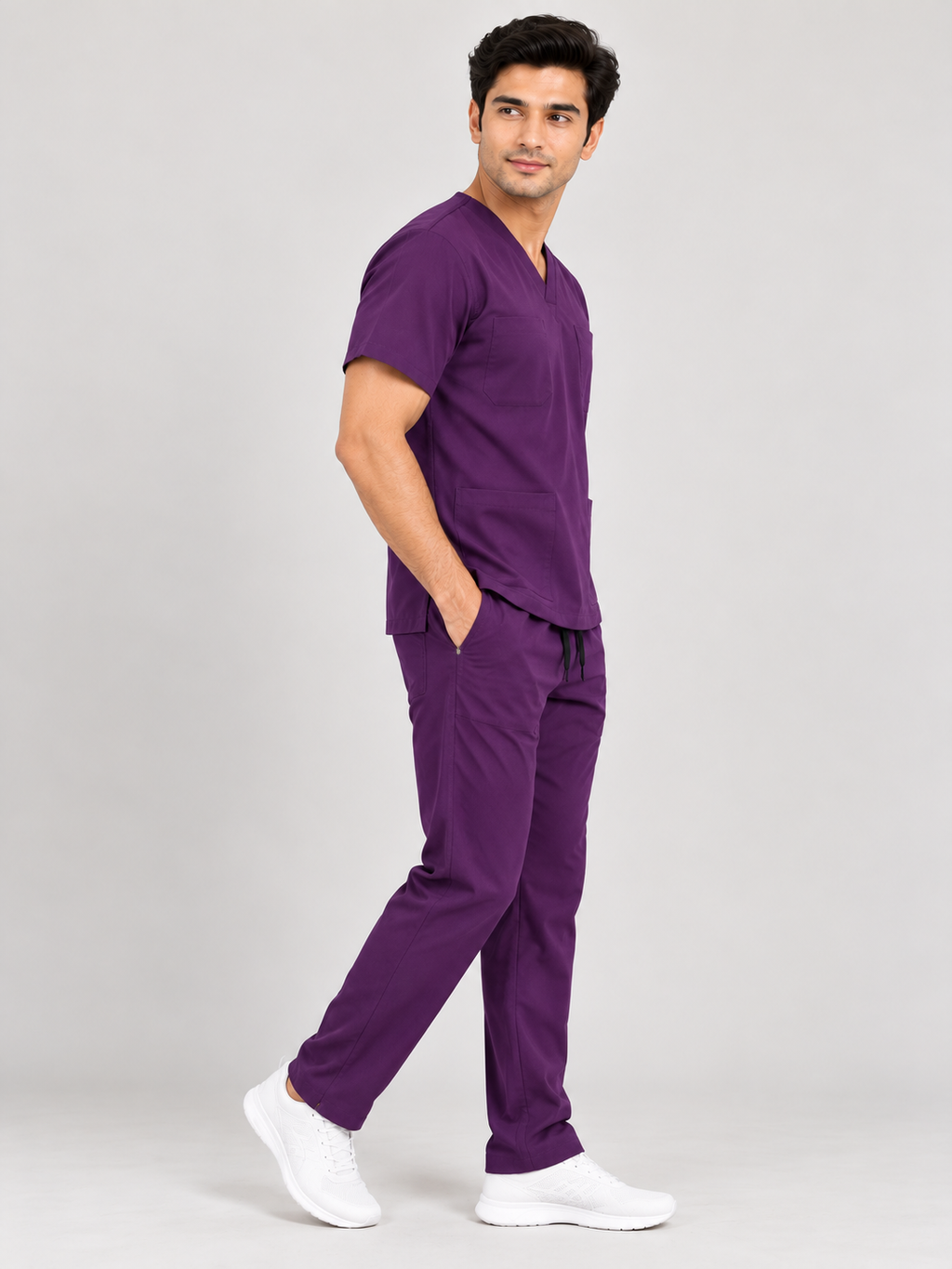 MEN V-NECK SCRUB SUIT