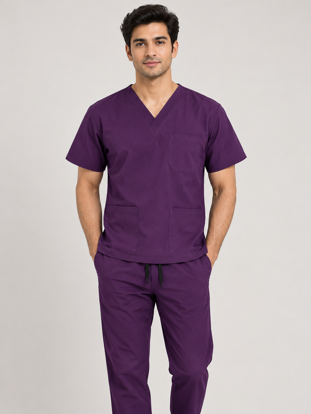 MEN V-NECK SCRUB SUIT